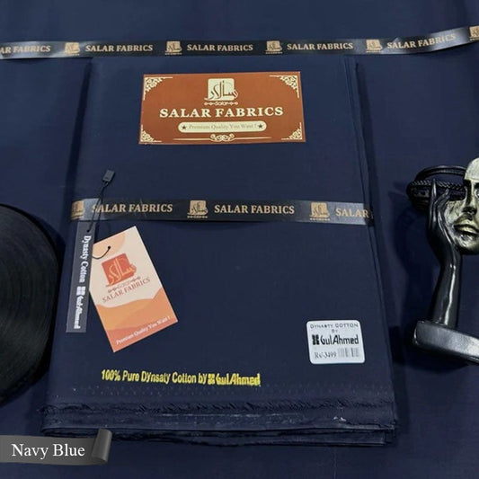 Dynasty Cotton Navy Blue