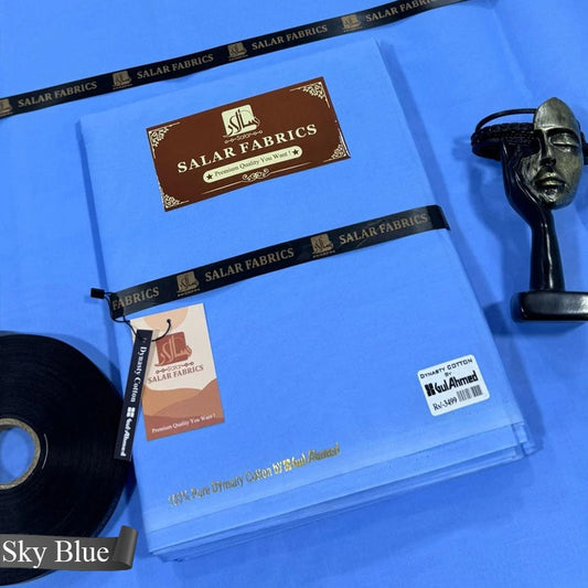 Dynasty Cotton Sky Blue